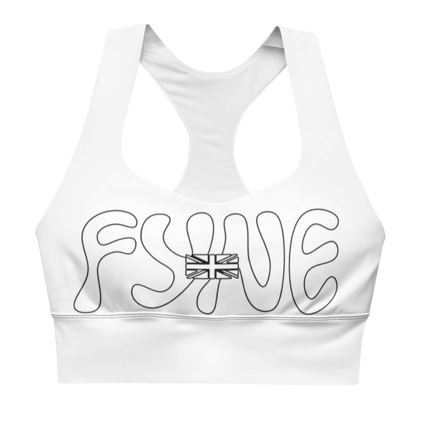 Fyne Milk S03+ Longline sports bra