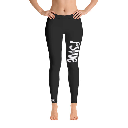 Fyne Milk S07 Capri Yoga Leggings