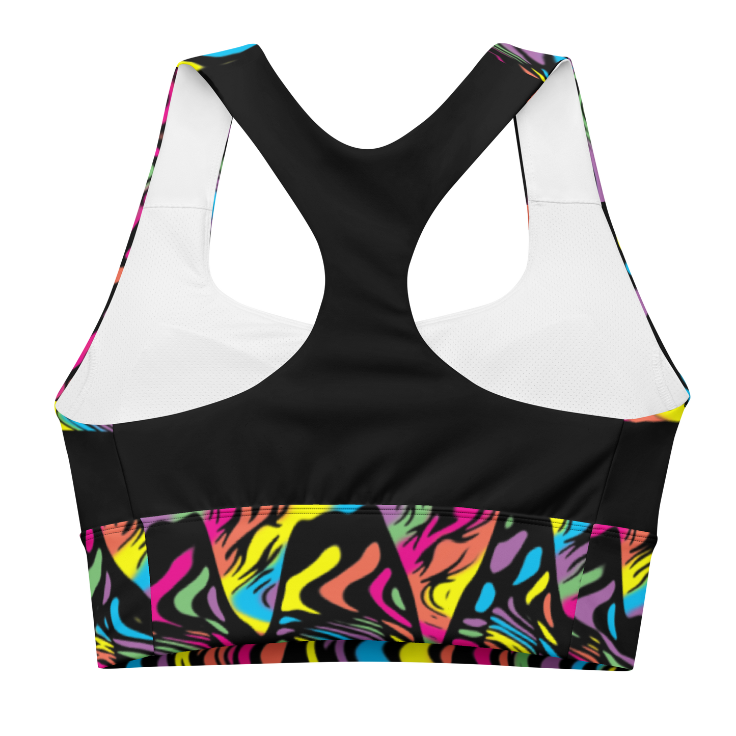 Fyne Milk S11+ Longline sports bra