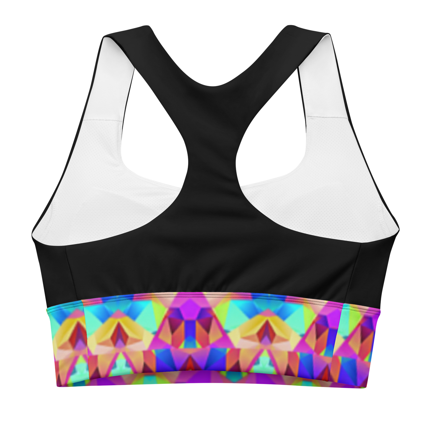 Fyne Milk S21+ Longline sports bra