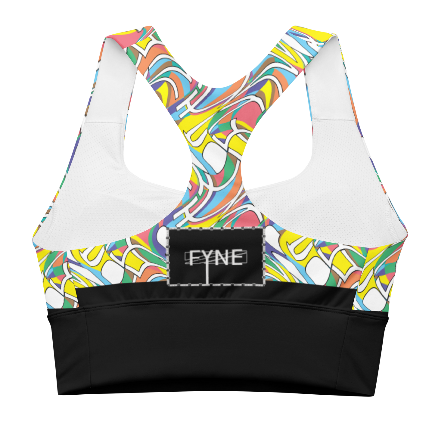 Fyne Cut J10 Longline sports bra