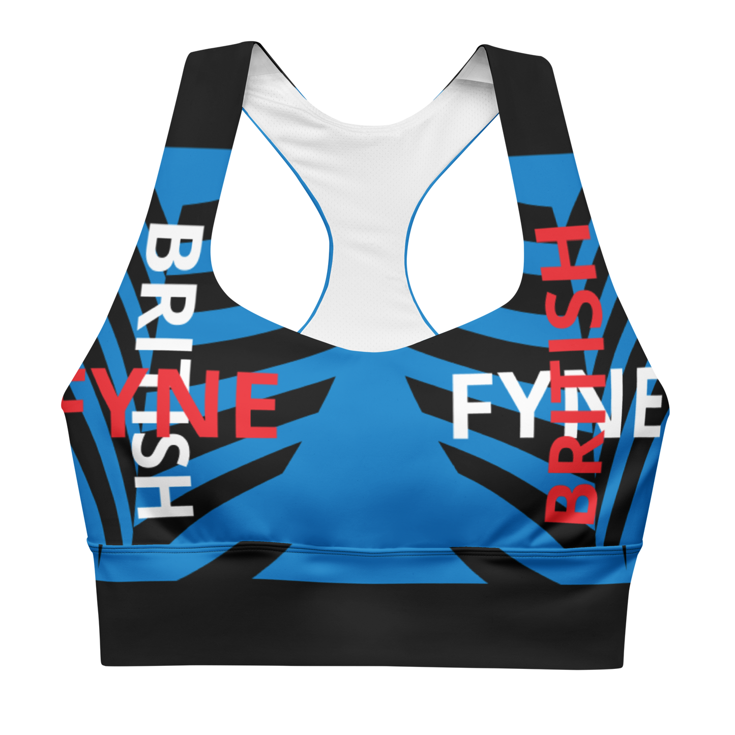 Fyne British L02 Longline Sports Bra