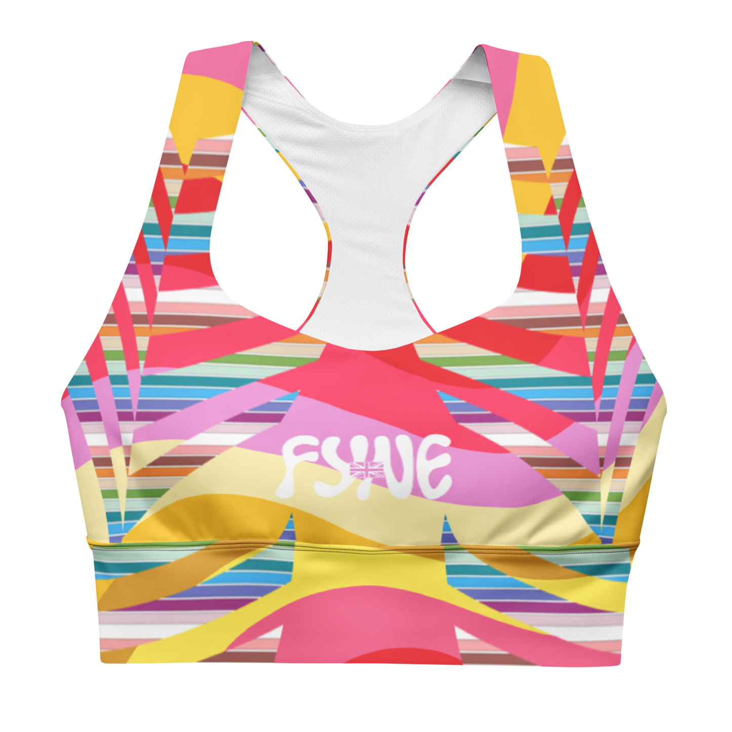 Fyne Milk S80 Longline Sports Bra