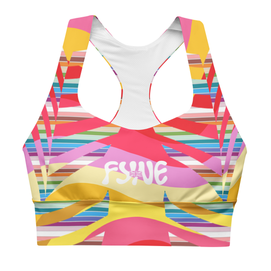 Fyne Milk S80 Longline Sports Bra