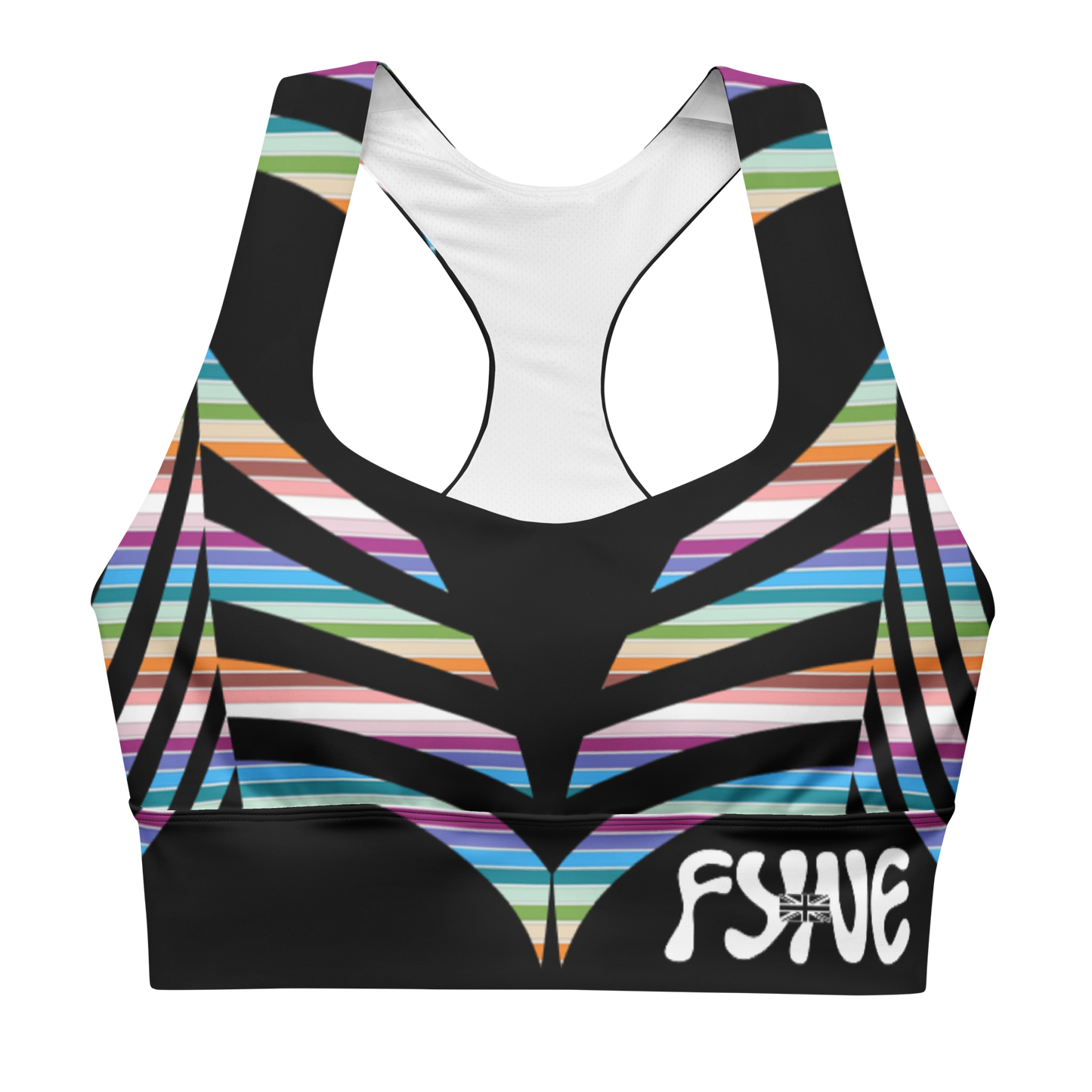 Fyne Milk S81 Longline Sports Bra