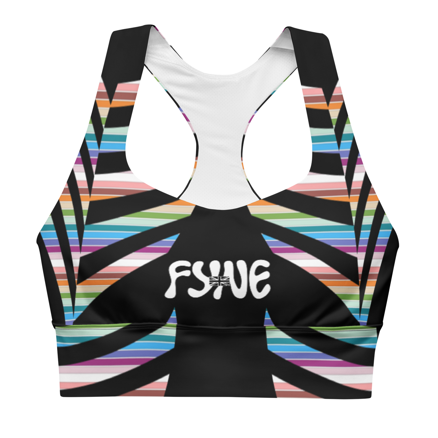 Fyne Milk S82 Longline Sports Bra