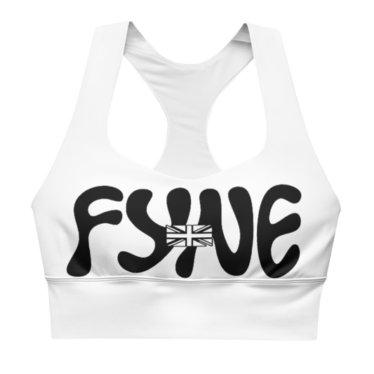 Fyne Milk S02+ Longline sports bra