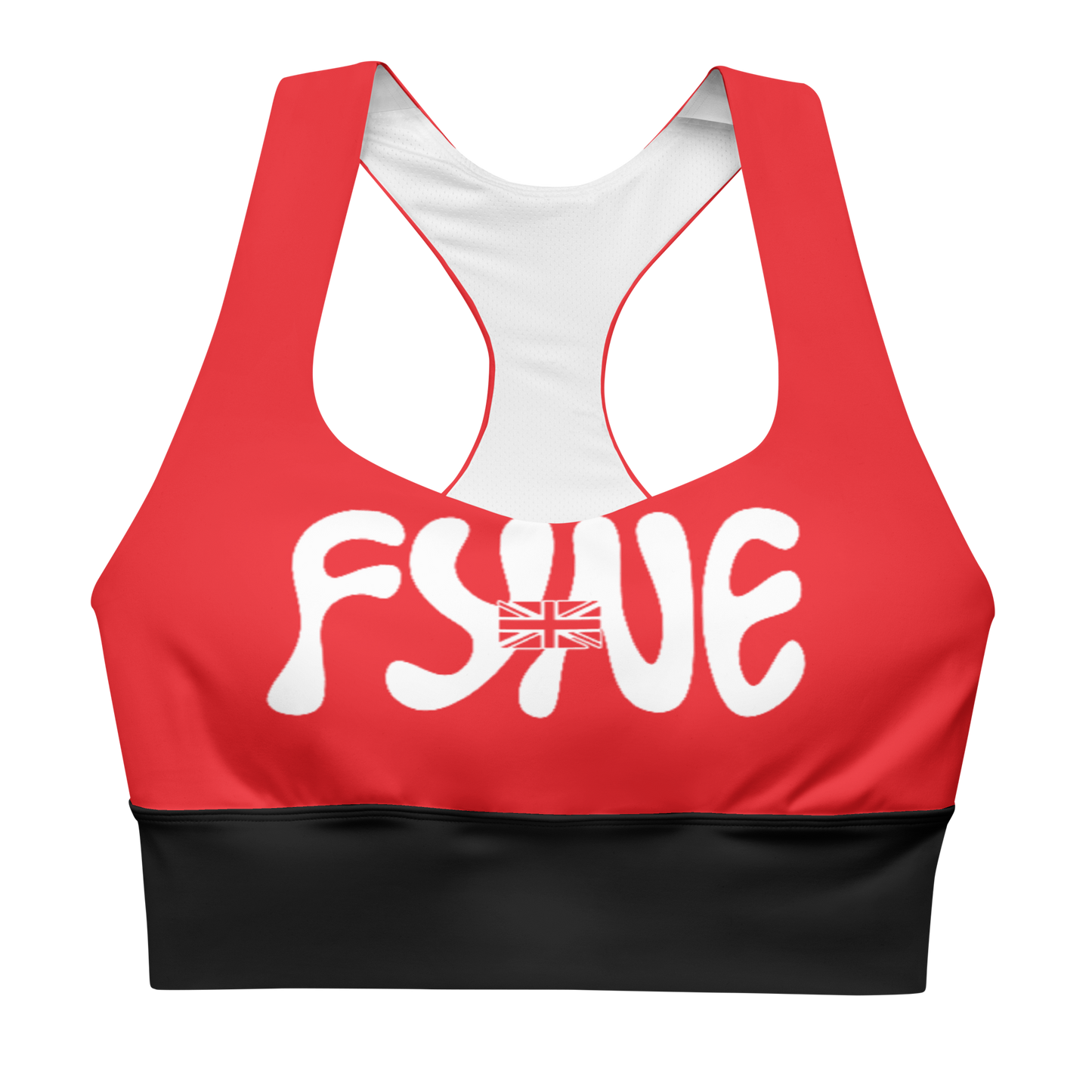 Fyne Milk S05+ Longline sports bra