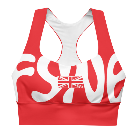 Fyne Milk S07+ Longline sports bra