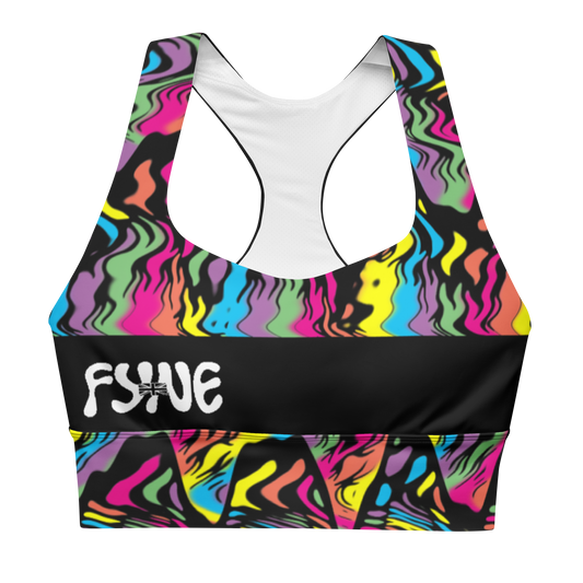 Fyne Milk S11+ Longline sports bra