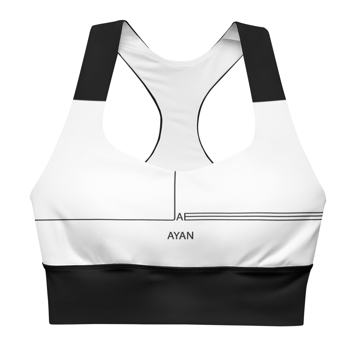 Jae Ayan+ Longline sports bra