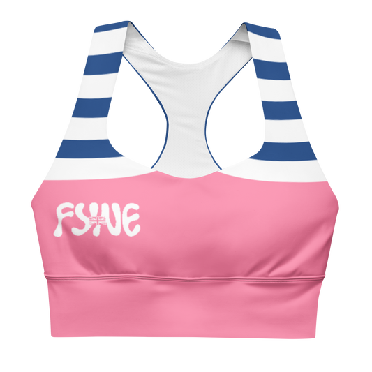 Fyne Milk S15+ Longline sports bra