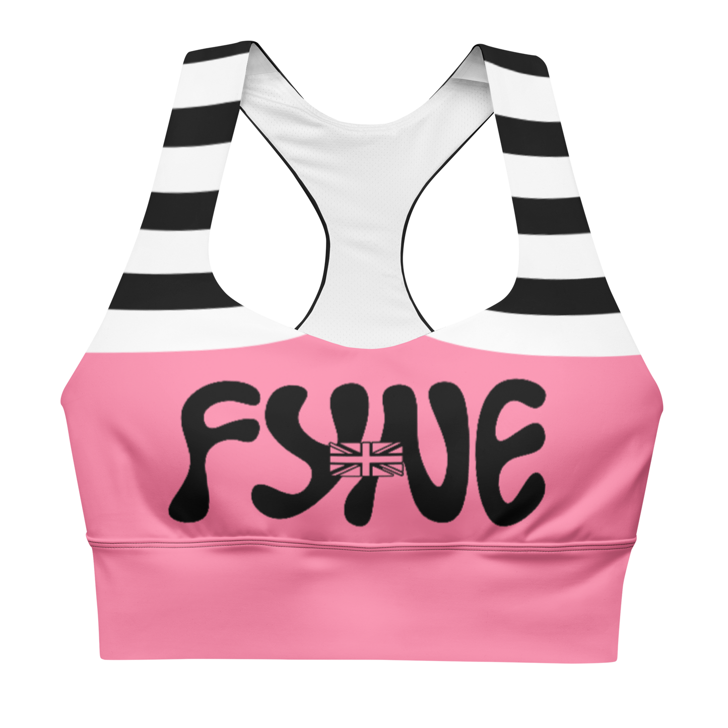 Fyne Milk S16+ Longline sports bra