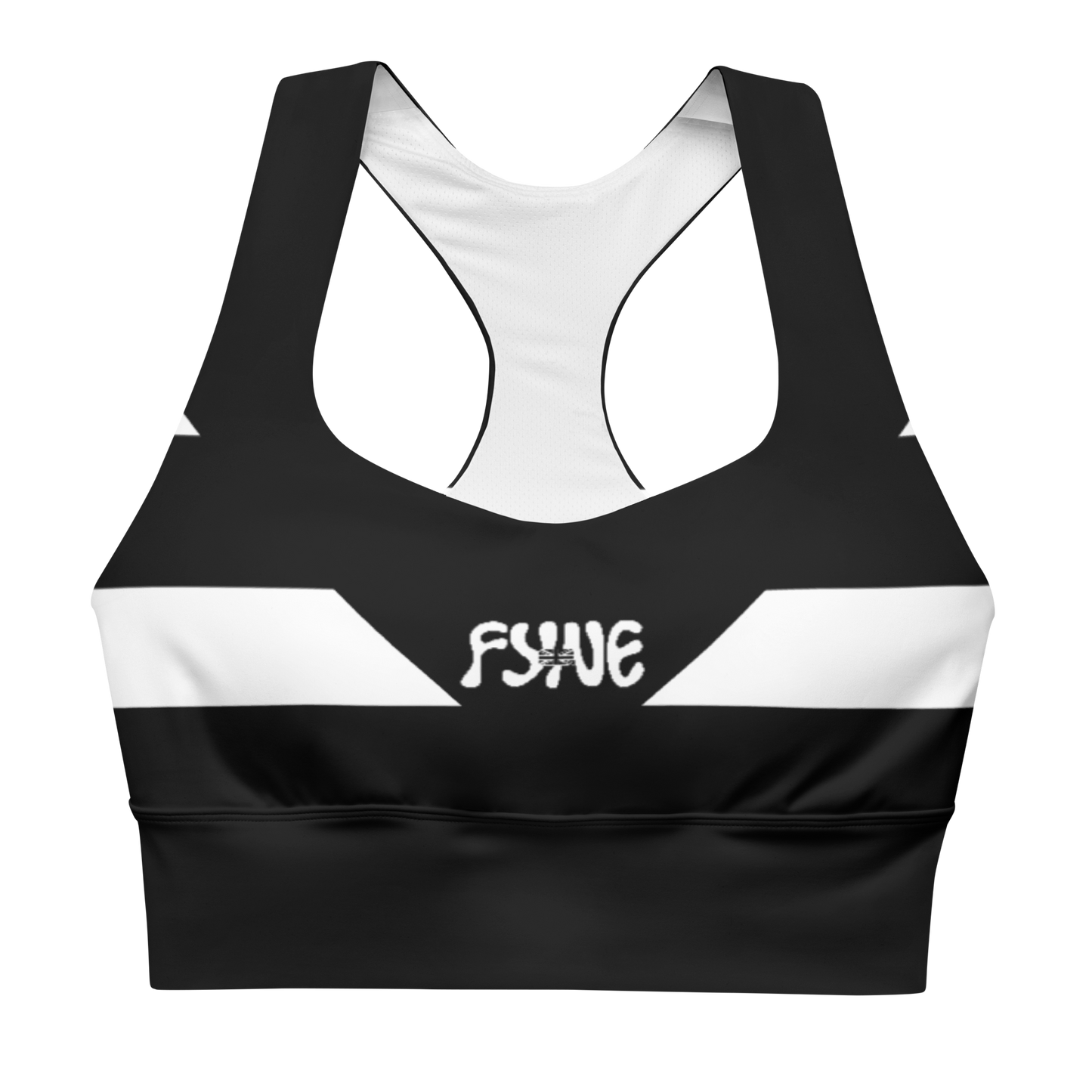 Fyne Milk P01 Longline sports bra