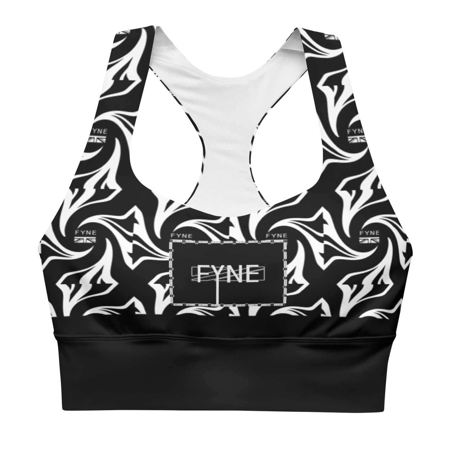 Fyne Cut J04 Longline sports bra