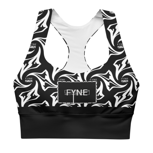 Fyne Cut J04 Longline sports bra