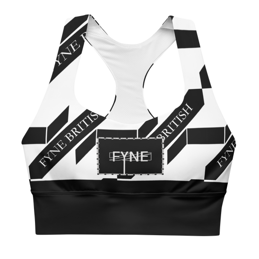 Fyne Cut J08 Longline sports bra