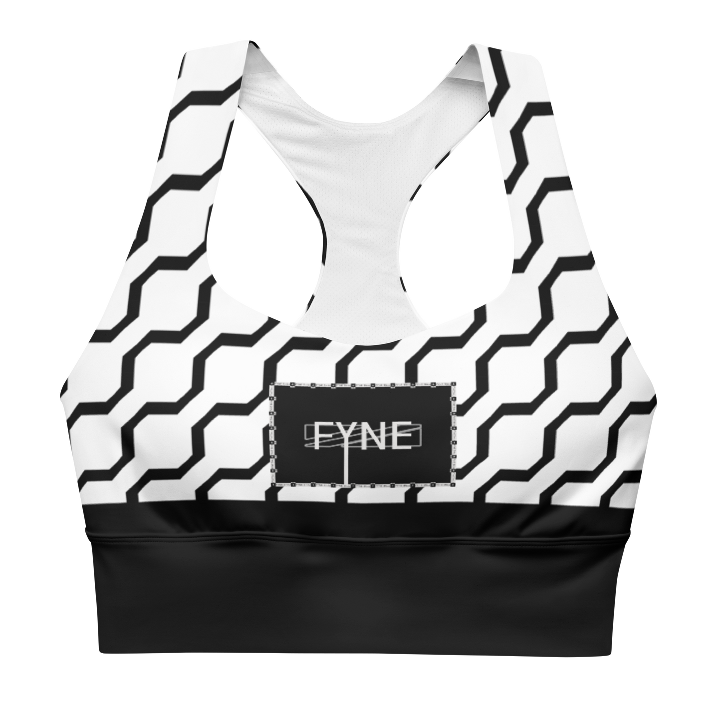 Fyne Cut J09 Longline sports bra