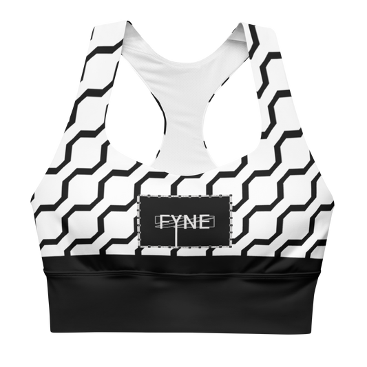 Fyne Cut J09 Longline sports bra