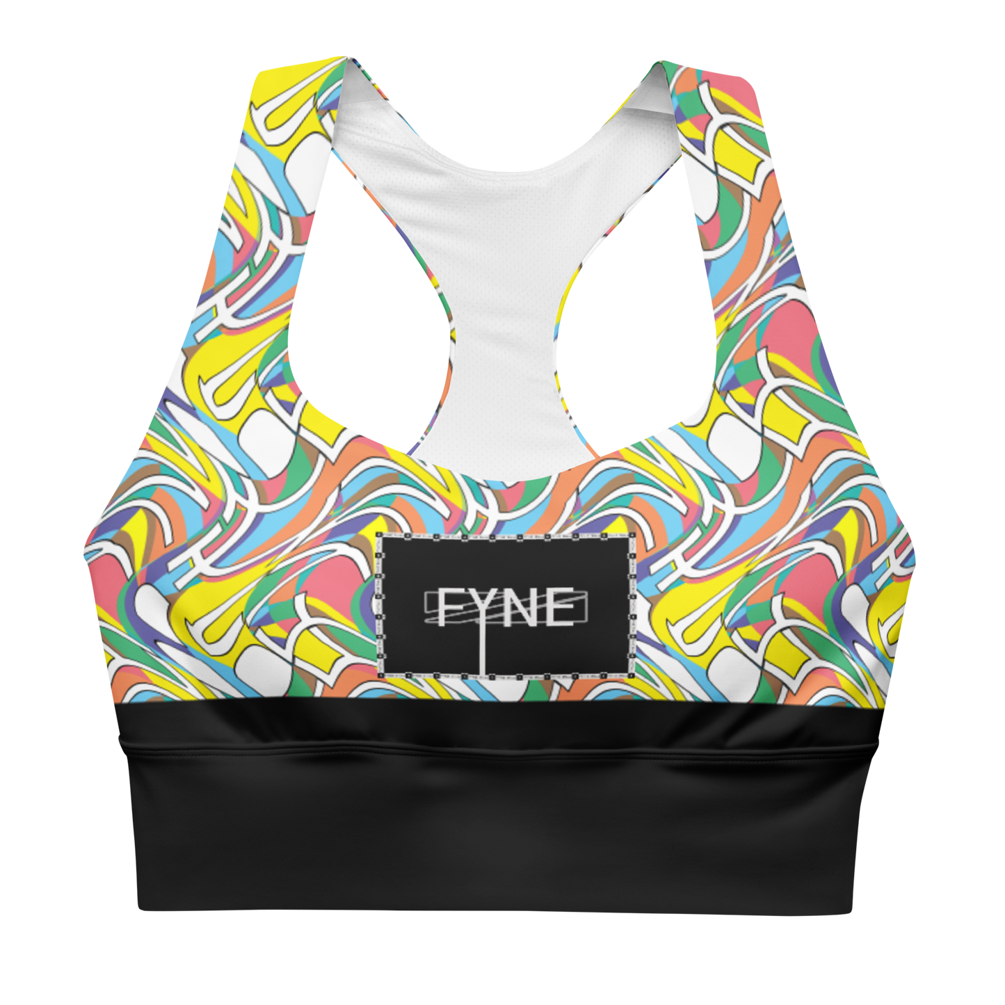 Fyne Cut J10 Longline sports bra