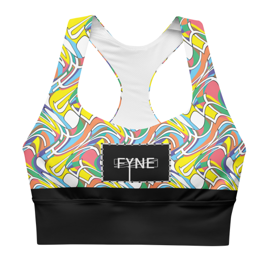 Fyne Cut J10 Longline sports bra