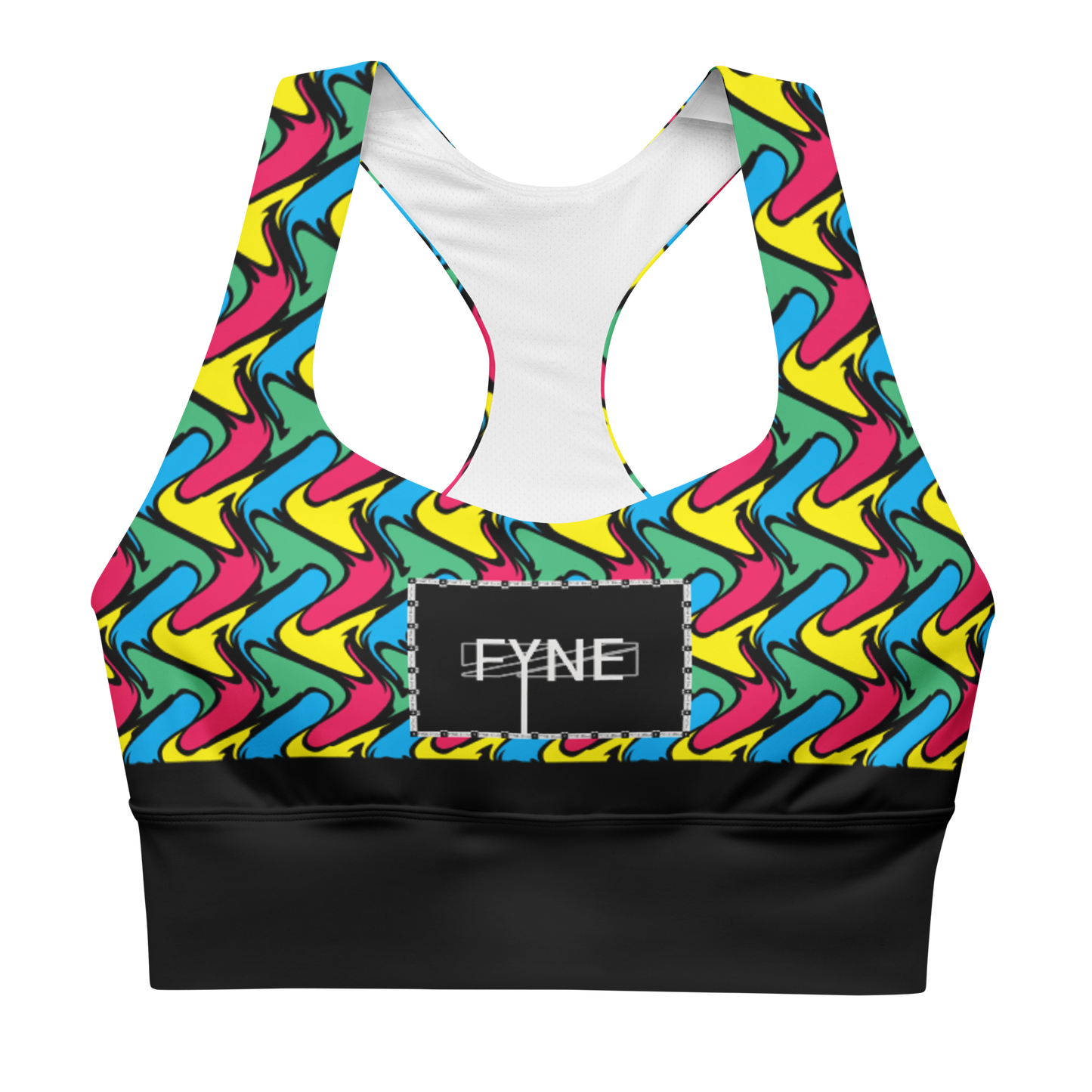 Fyne Cut J12 Longline sports bra