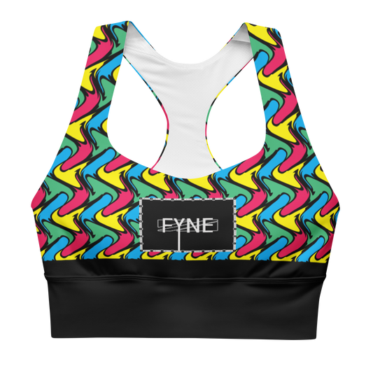 Fyne Cut J12 Longline sports bra