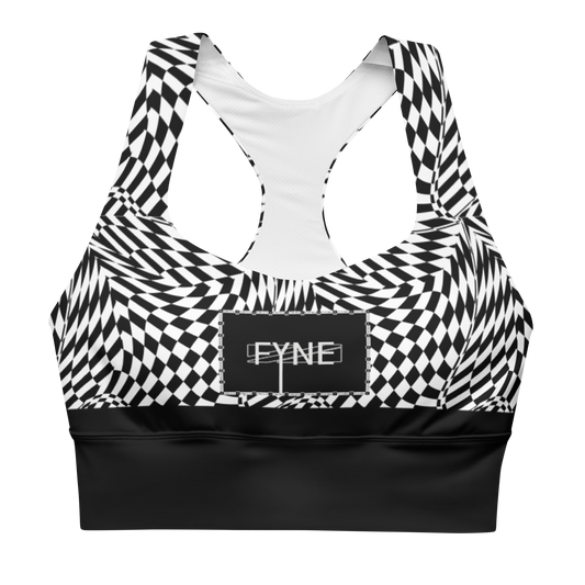 Fyne Cut J17 Longline sports bra