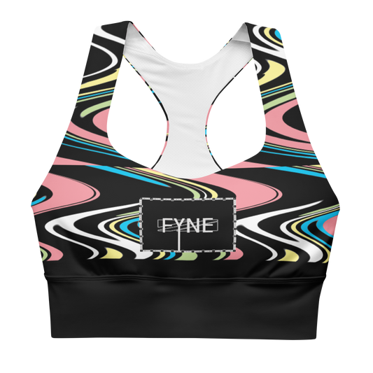 Fyne Cut J19 Longline sports bra