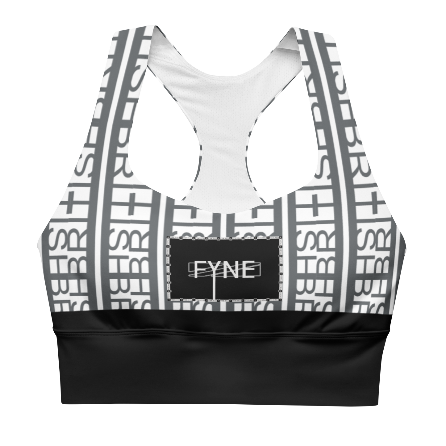 Fyne Cut J20 Longline sports bra