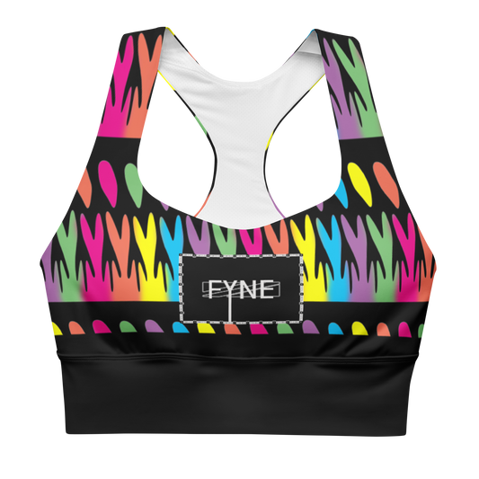 Fyne Cut J22 Longline sports bra