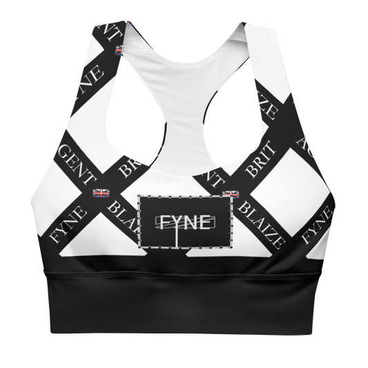 Fyne Cut J27 Longline sports bra