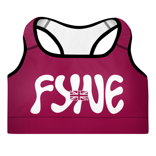 Fyne Milk S54 Padded Sports Bra