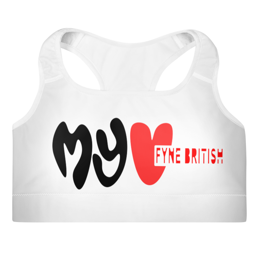 Fyne Heart Padded Sports Bra 01