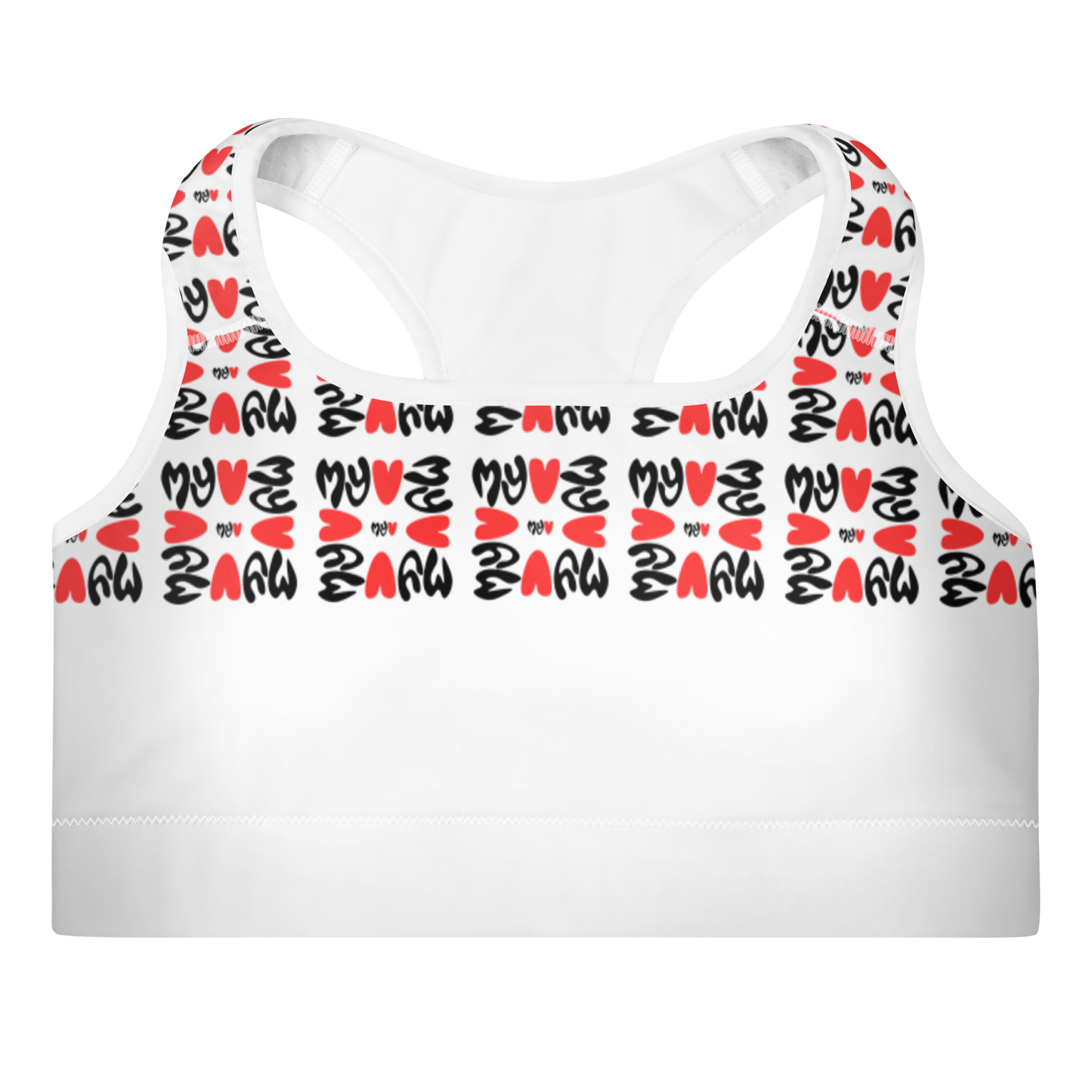 Fyne Heart Padded Sports Bra 02