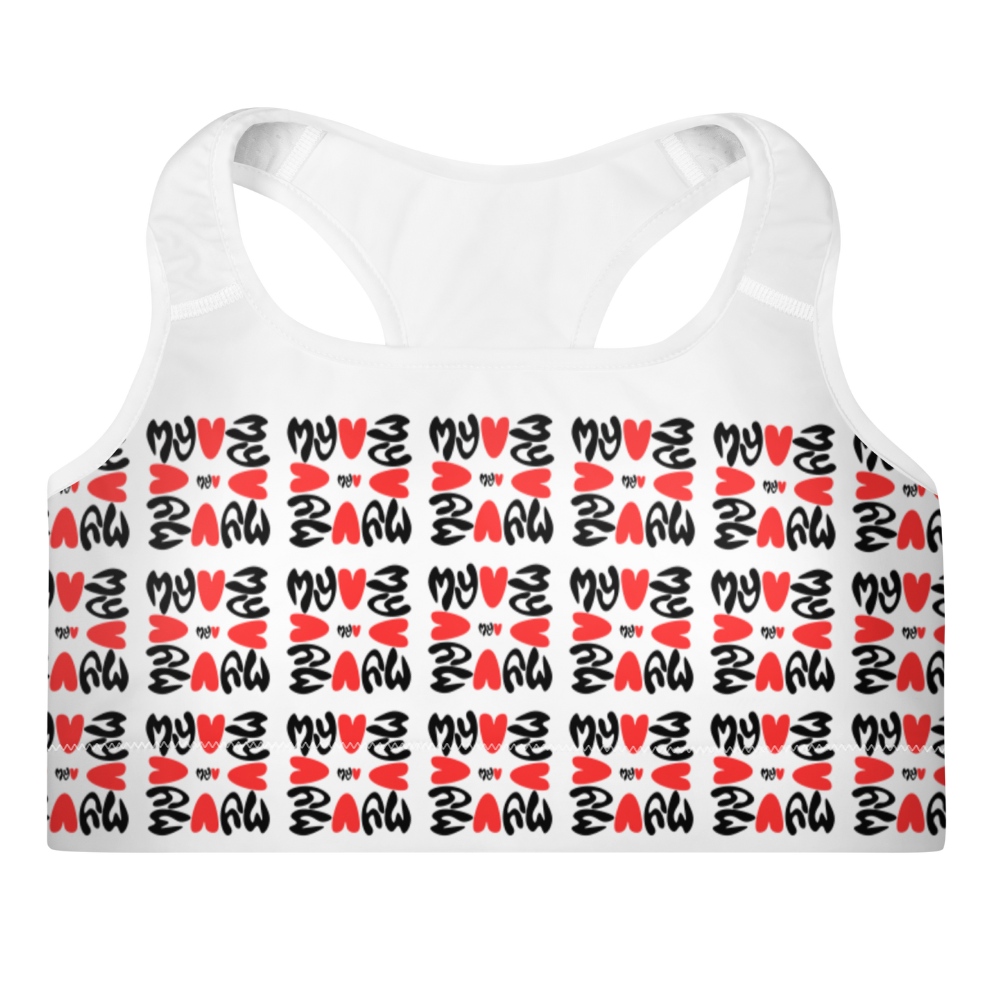 Fyne Heart Padded Sports Bra 03