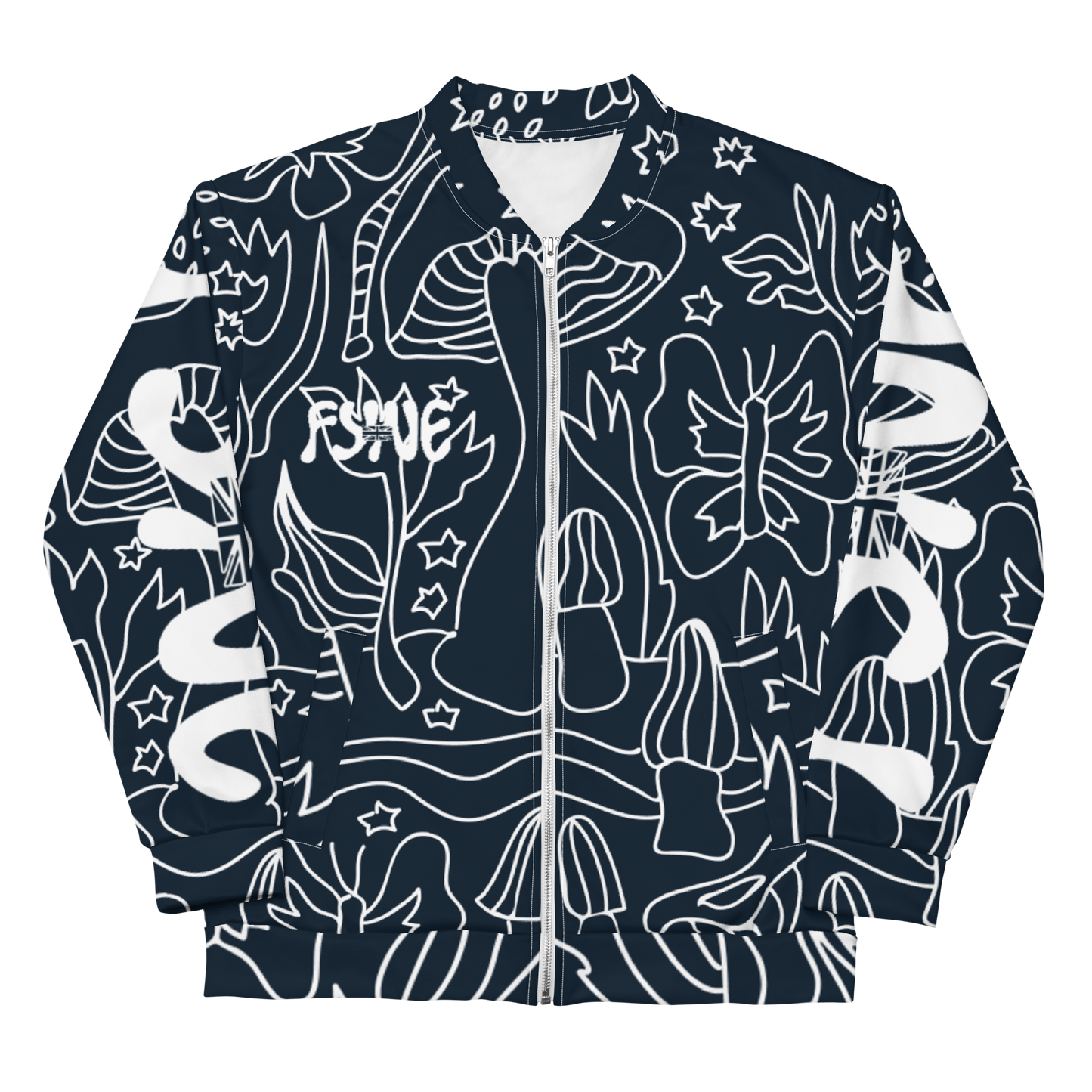 Fyne Milk Unisex Bomber Jacket X11