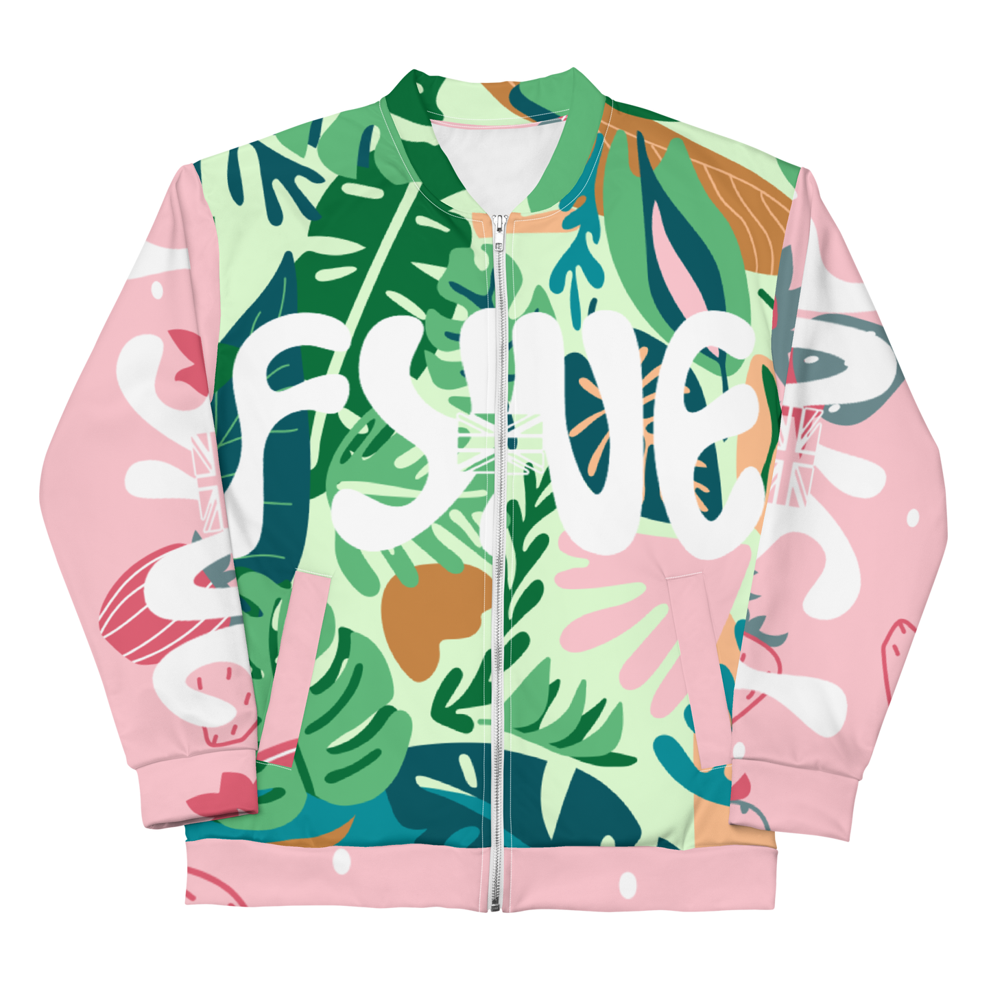 Fyne Milk Unisex Bomber Jacket X3