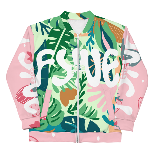 Fyne Milk Unisex Bomber Jacket X3