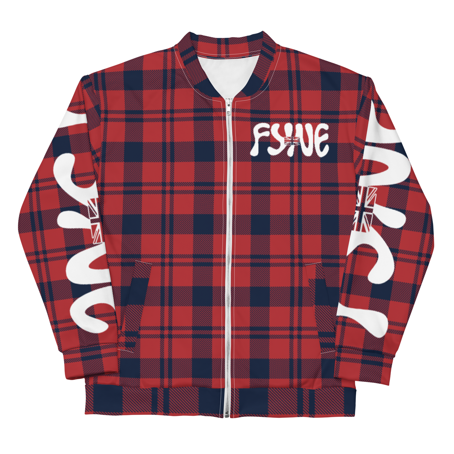 Fyne Milk Unisex Bomber Jacket X6