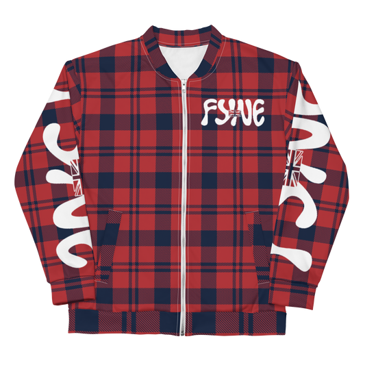 Fyne Milk Unisex Bomber Jacket X6