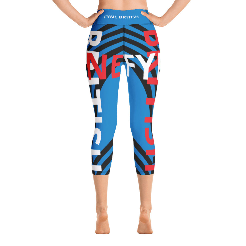 Fyne British L02 Capri Yoga Leggings