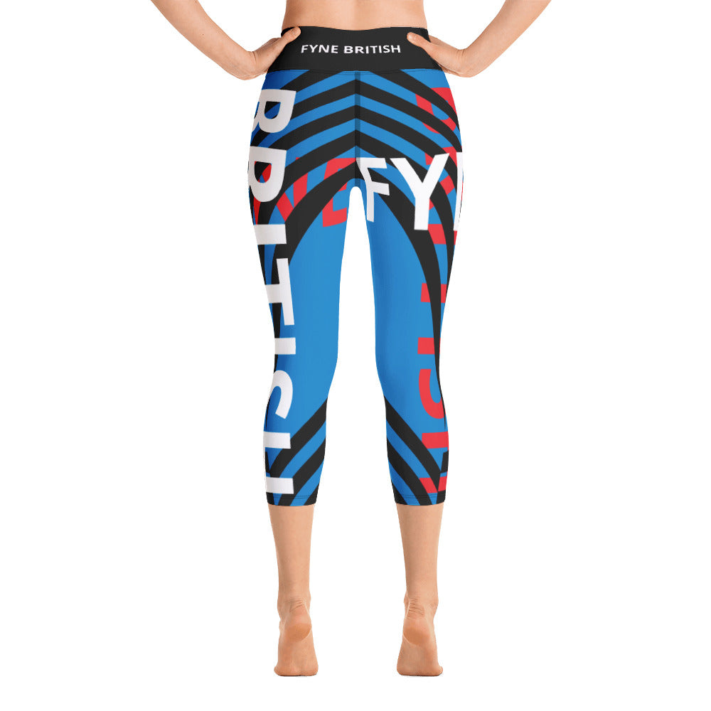 Fyne British L03 Capri Yoga Leggings