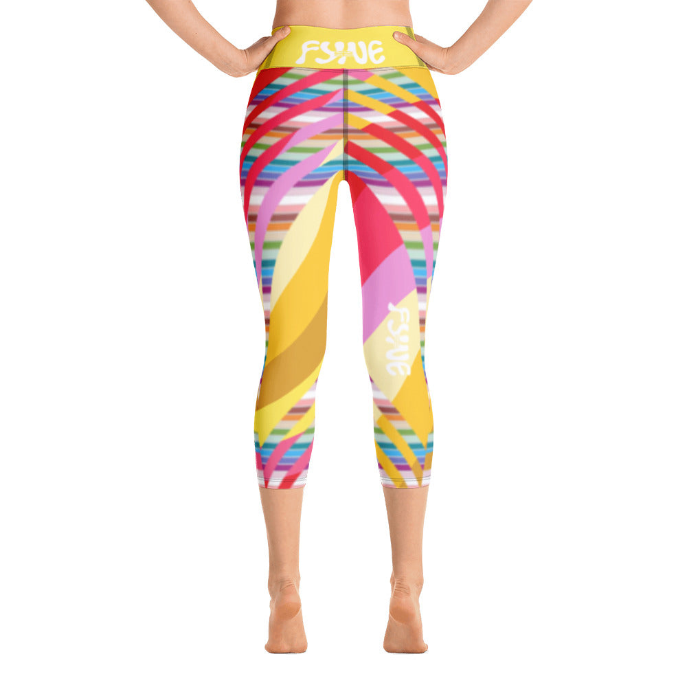 Fyne Milk S80 Capri Yoga Leggings