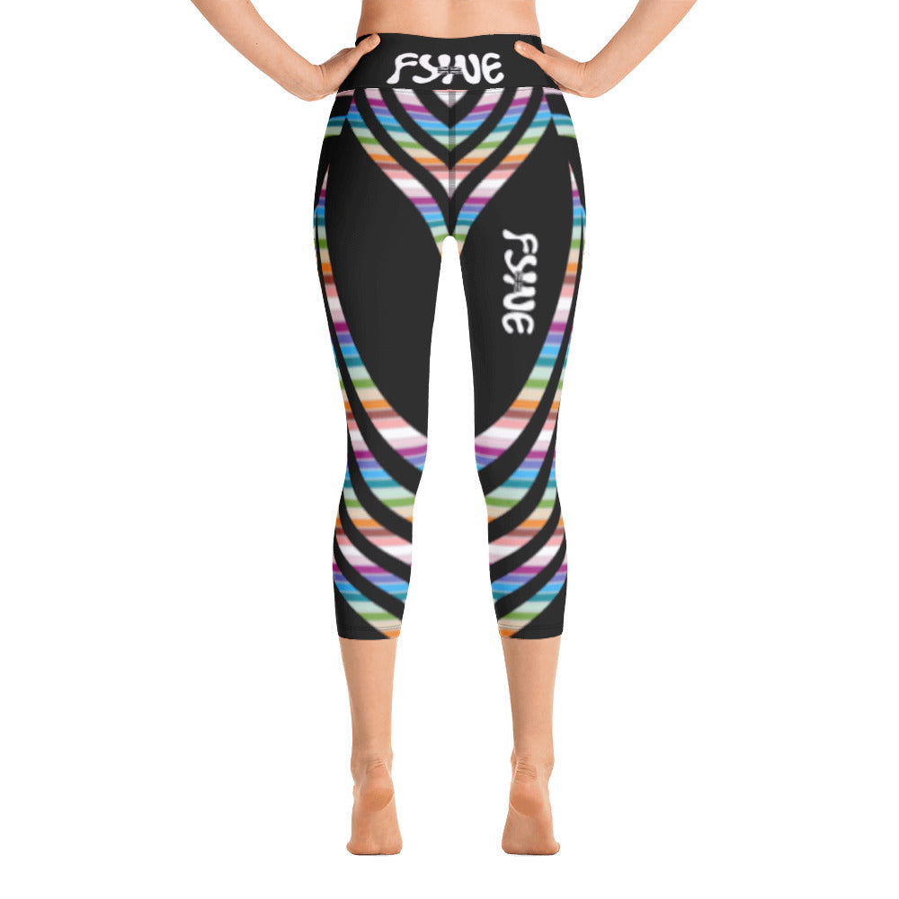 Fyne Milk S82 Capri Yoga Leggings