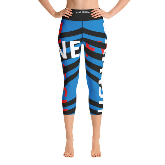 Fyne British L03 Capri Yoga Leggings