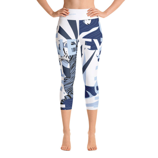 Fyne British L06 Capri Yoga Leggings