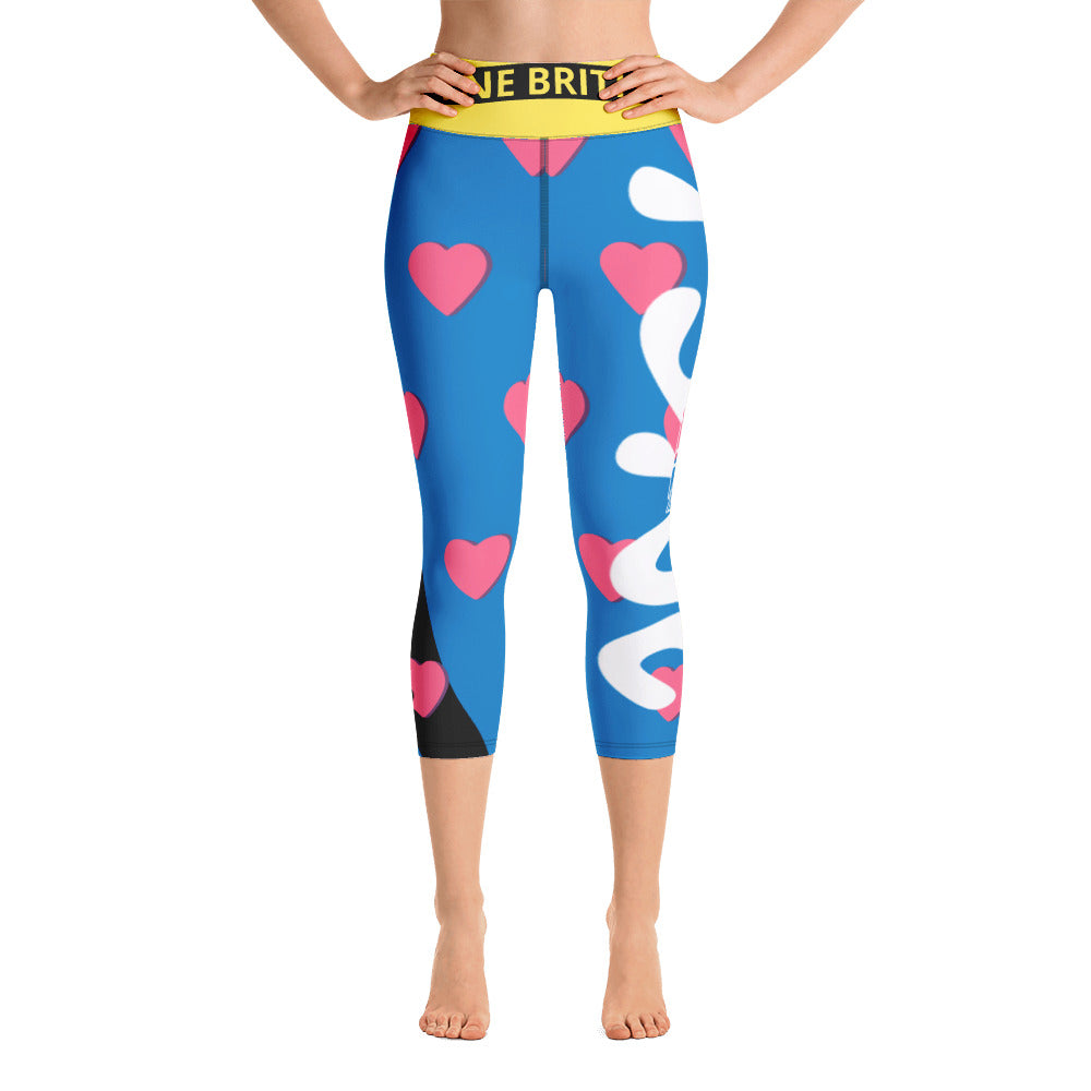 Fyne Milk S71 Capri Yoga Leggings