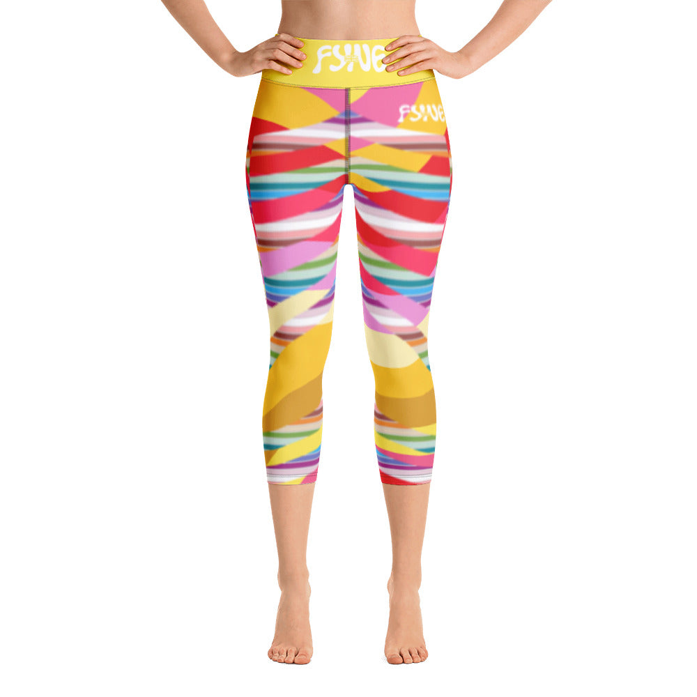 Fyne Milk S80 Capri Yoga Leggings