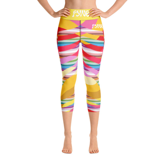 Fyne Milk S80 Capri Yoga Leggings